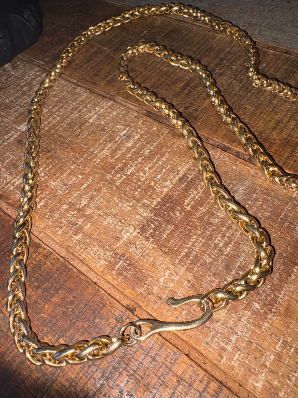 Men's Gold Rope Chain Necklace - Classic Finish